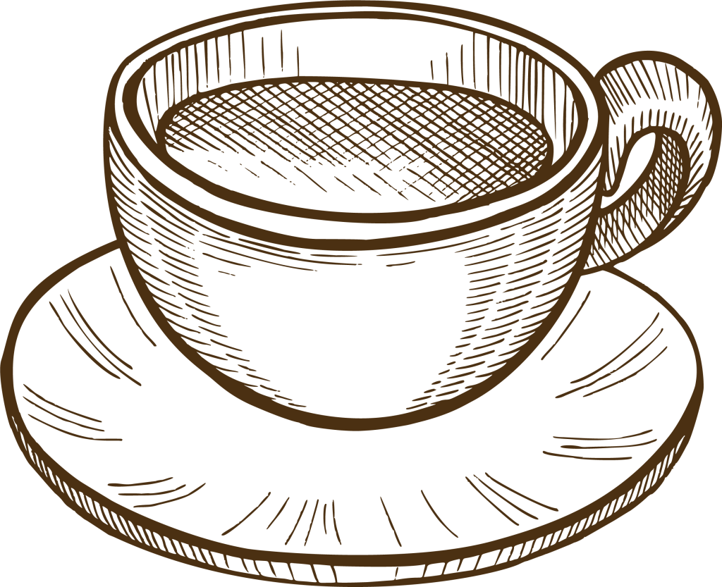 Recurso gráfico de una taza de café